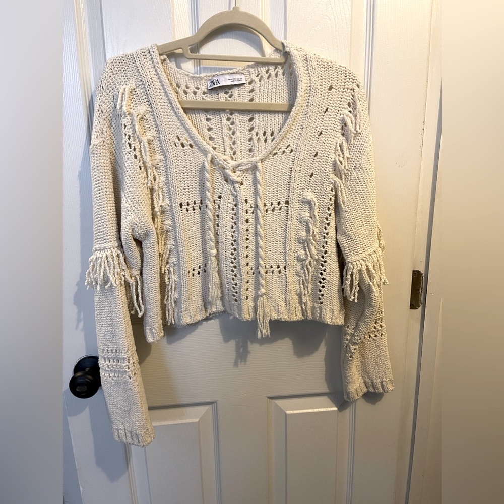 Zara Cropped Sweater